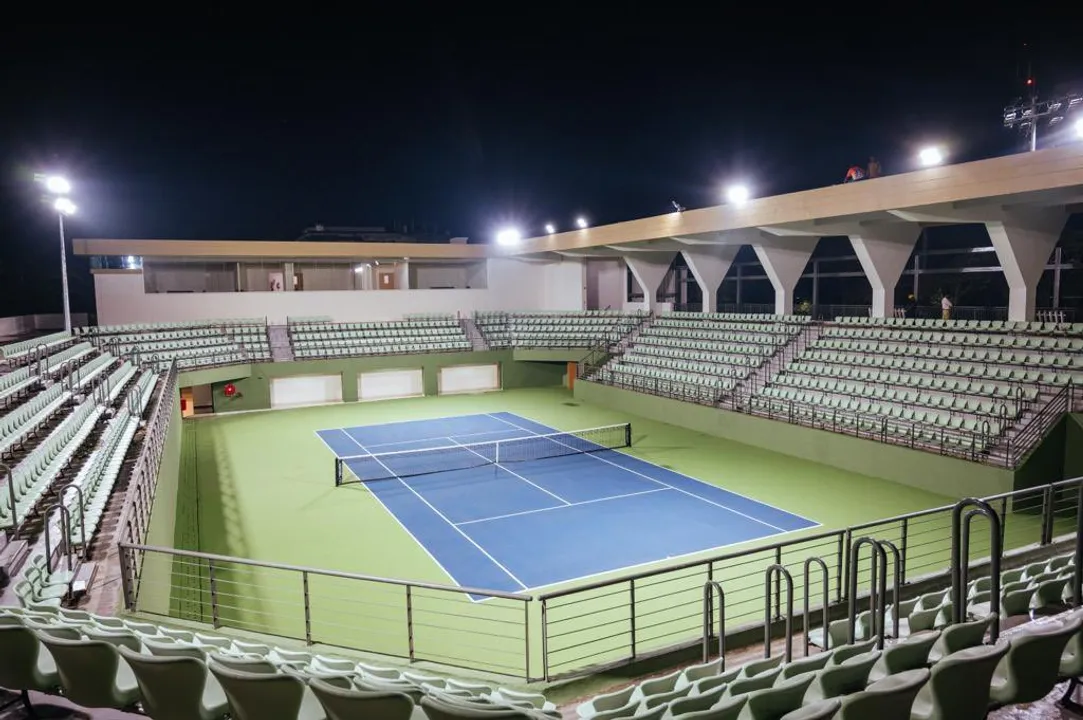  Odisha's first Tennis centre comes up at Kalinga Stadium