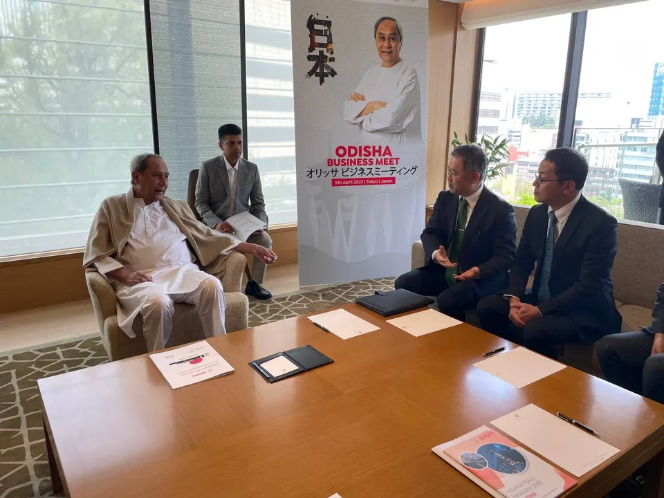  Chief Minister Naveen Patnaik invites Japanese investors to Odisha