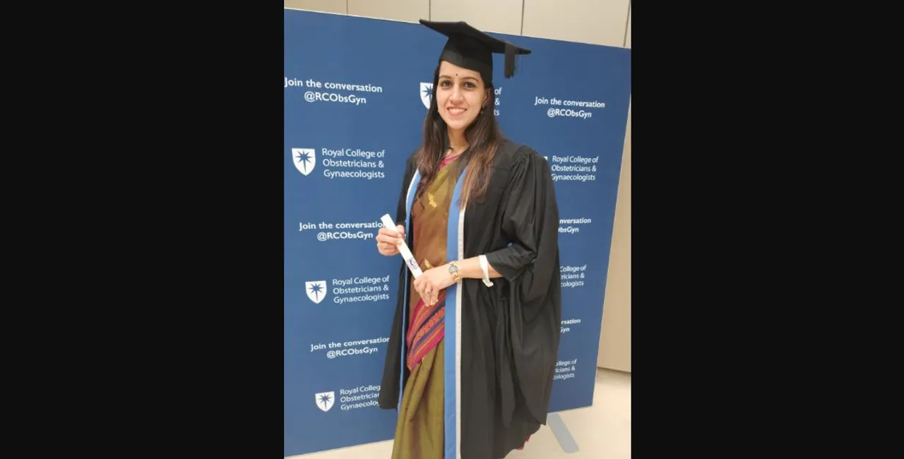  Dr Nisha Kaushik awarded with prestigious degree in London