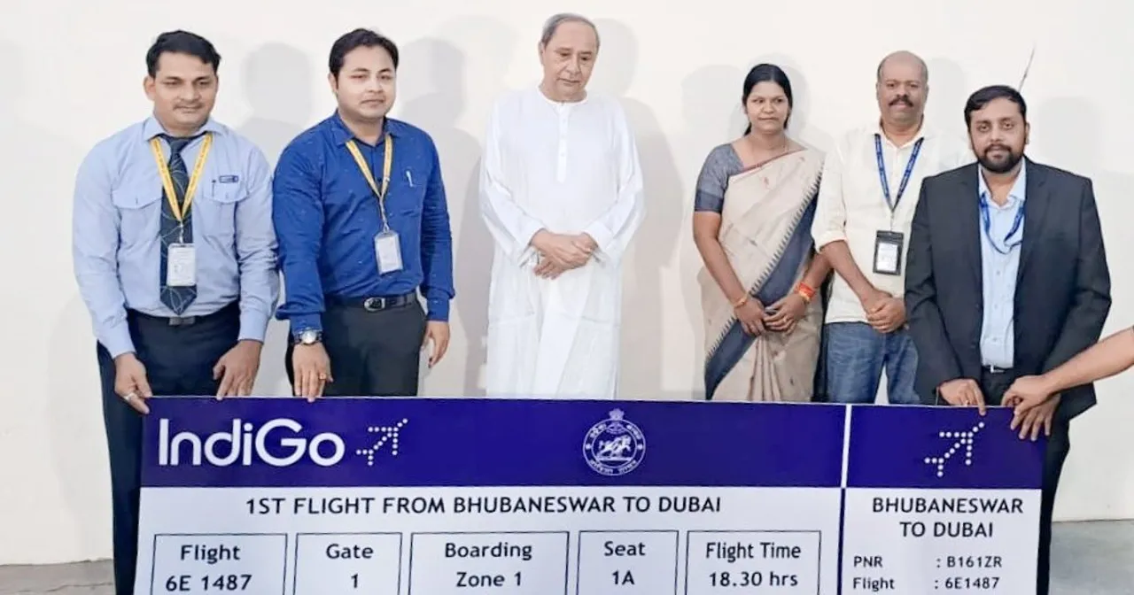  Odisha CM launches ticket sales for Bhubaneswar-Dubai direct flight service