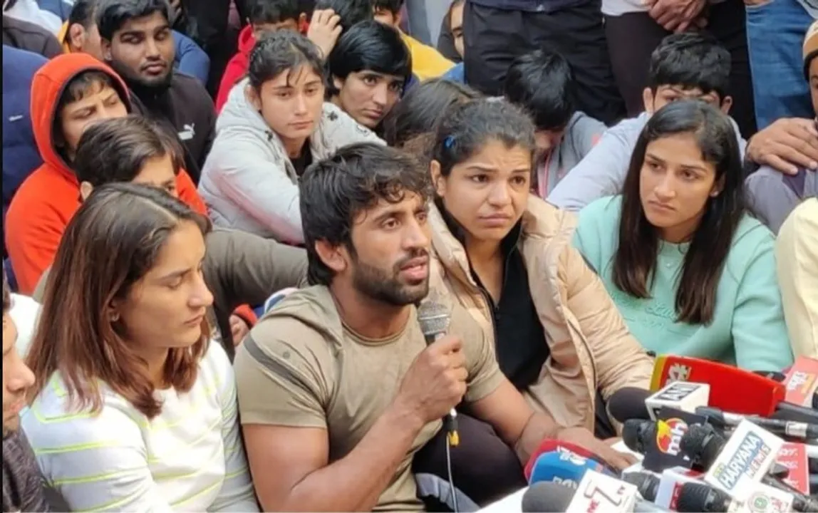  Wrestling scandal: Bajrang Punia claims Delhi Police cut electricity supply at protest site