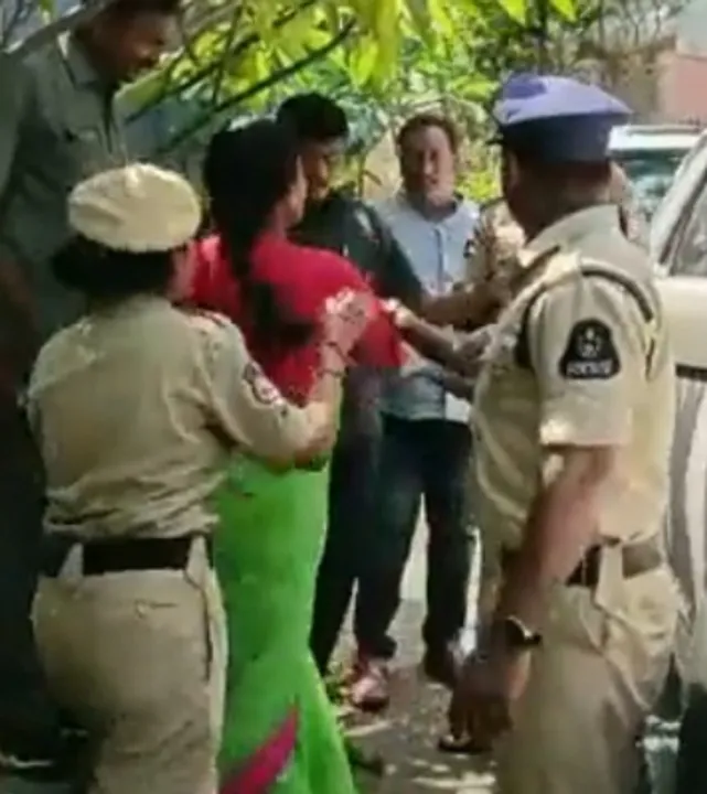  Sharmila sent to judicial custody for two weeks for assaulting cops