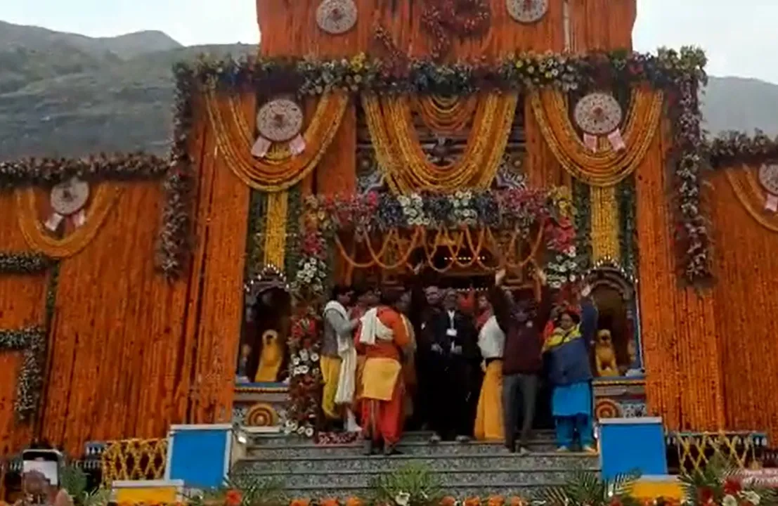  Badrinath temple opens, first prayers held on PM Modi's behalf