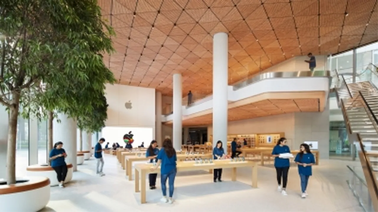  Apple previews its 1st retail store in India, to open for public on Tuesday