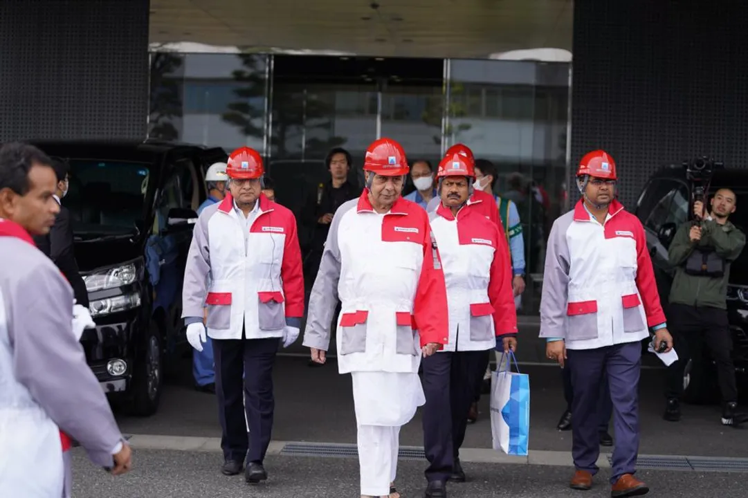  CM Naveen Patnaik visits Kimitsu Steel Works of Nippon Steel in Japan