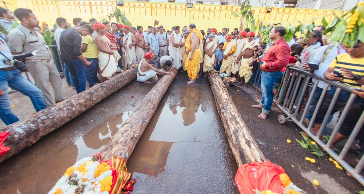  Rath Yatra prep: Chariot construction begins in Odisha’s Puri city