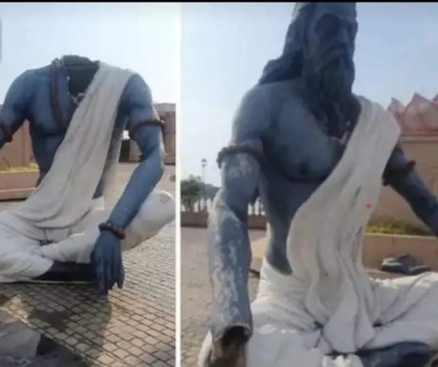 Six 'Saptarishi' statues at Ujjain 'Mahakal Lok' collapse, spark off political slugfest