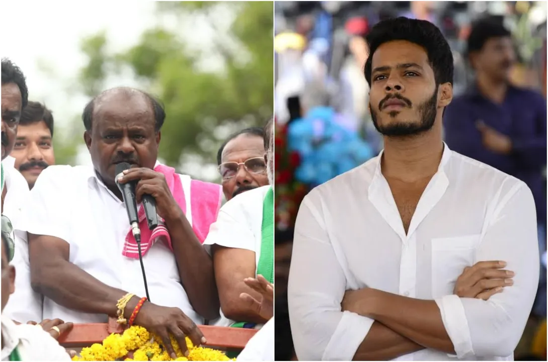  Karnataka polls: Kumaraswamy wins but son Nikhil loses
