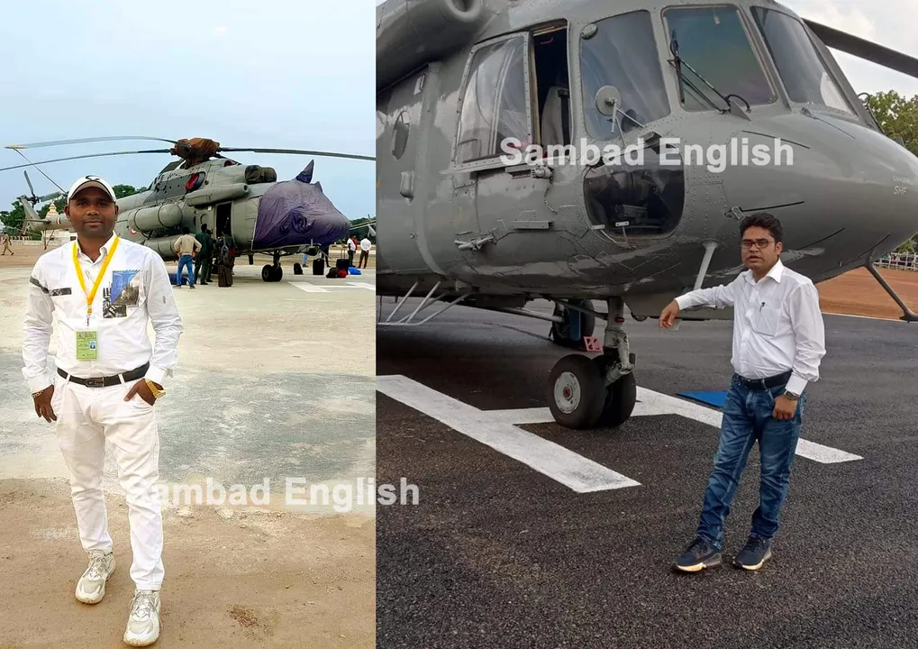  President Murmu’s Odisha visit: Locals taking pics with helicopter reveals security lapse