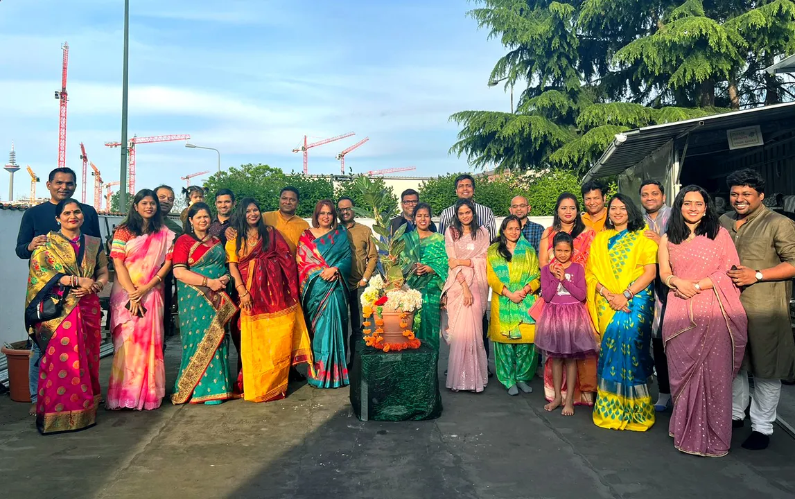  Odia diaspora of Utkal Samaj Rhein-Main observes Sabitri Brata in Germany's Frankfurt