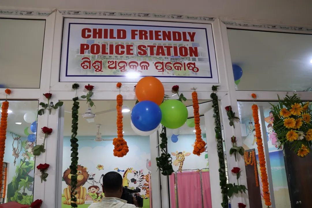  Child-friendly facilities come up at police station in Odisha capital