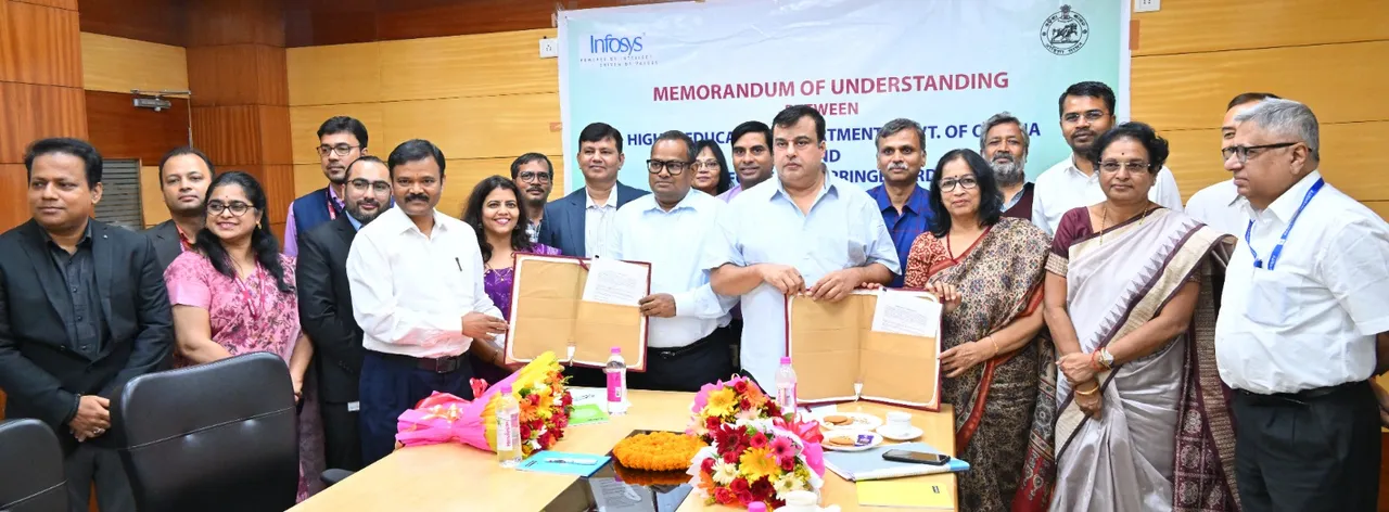  Odisha inks pacts with Infosys, Nasscom to upskill students