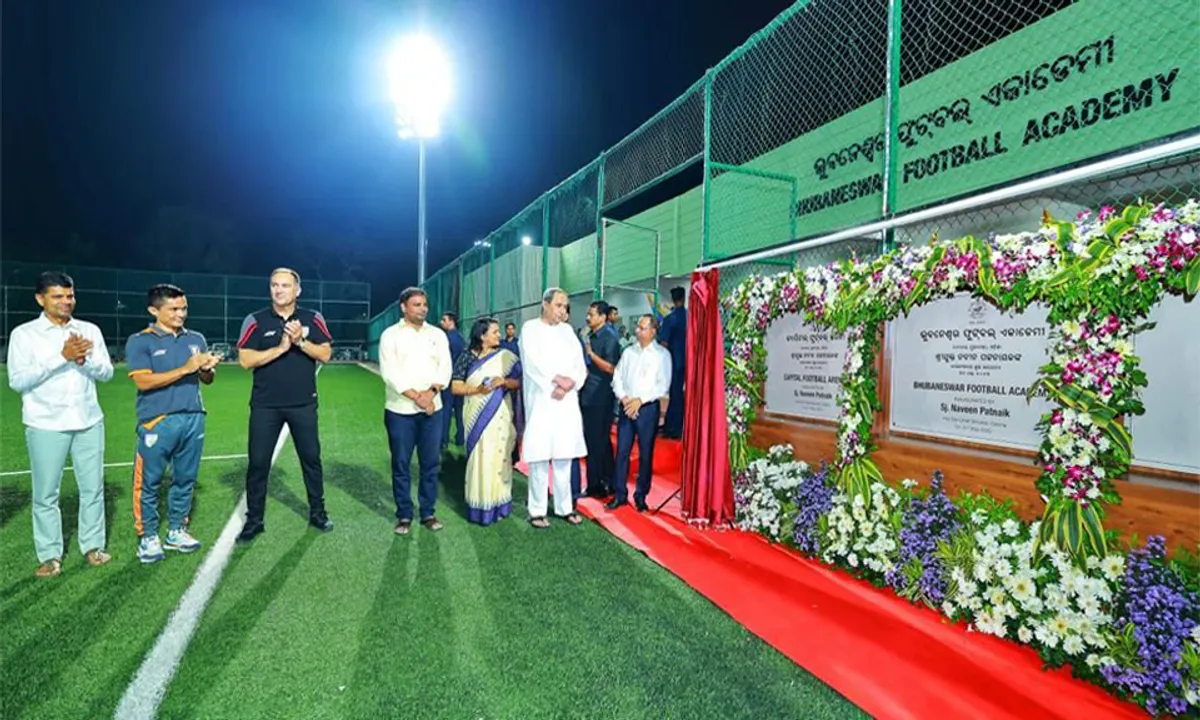  Odisha: CM inaugurates 3 Football Training Centres ahead of Intercontinental Cup 2023