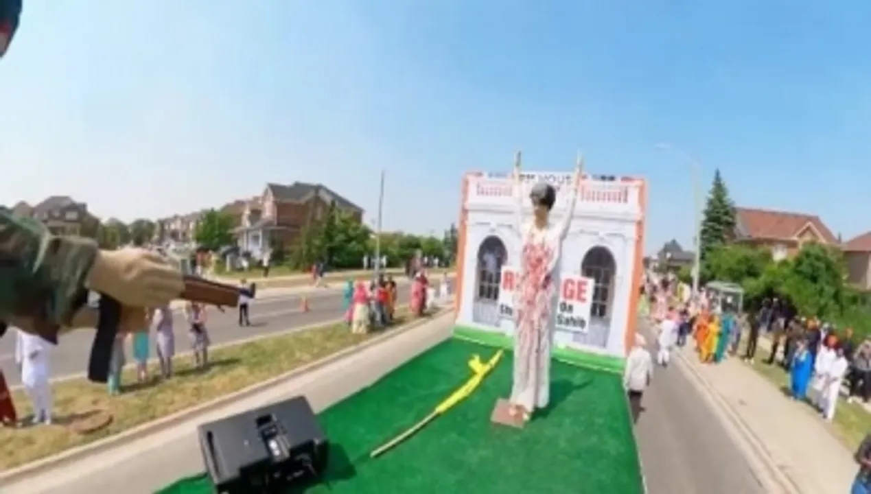  Tableau depicting Indira Gandhi's assassination showcased in Canada