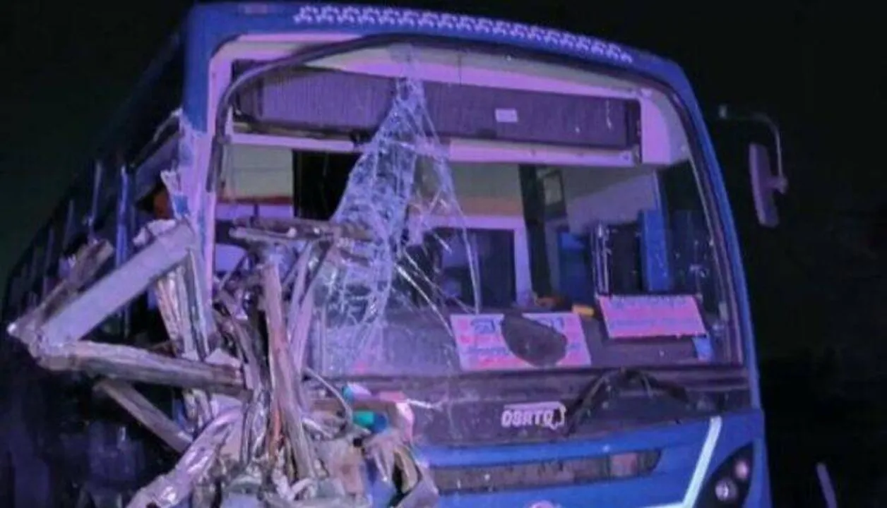  12 killed as OSRTC bus, private bus collide in Odisha's Ganjam