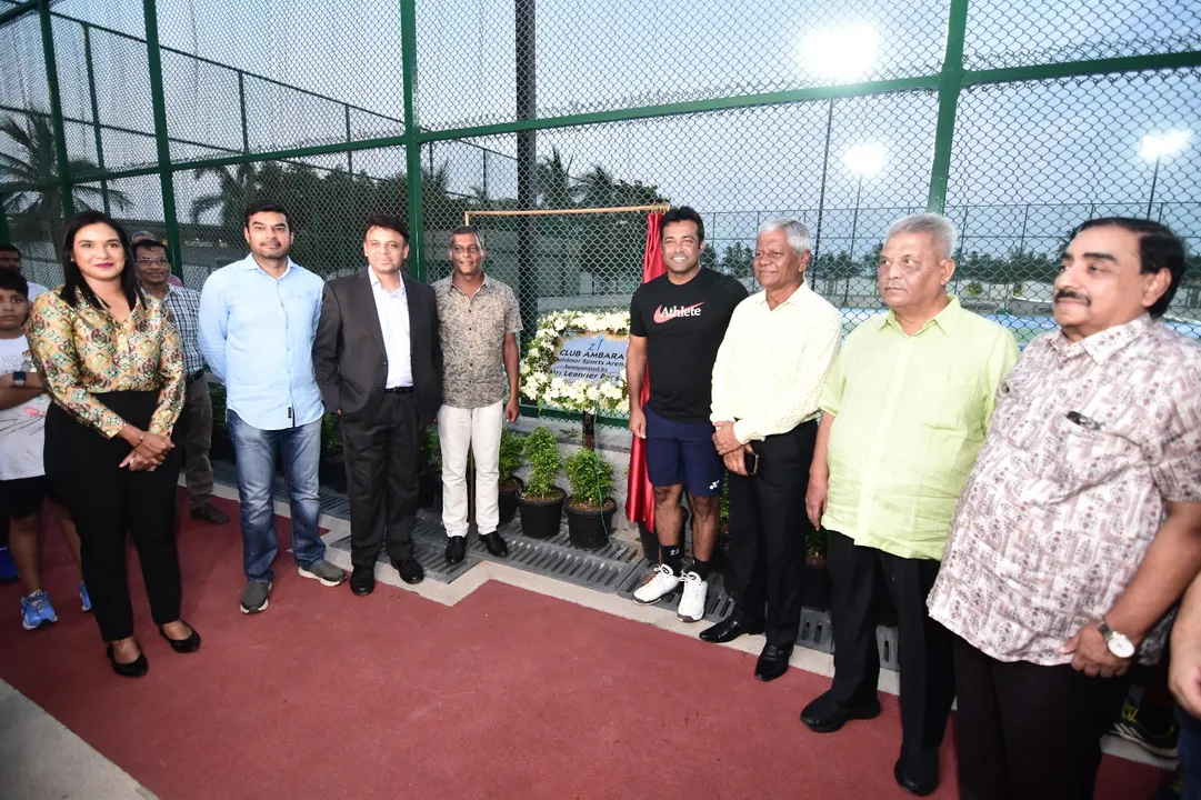  Tennis Legend Leander Paes Unveils Club Ambara at Z1 Complex in Odisha Capital