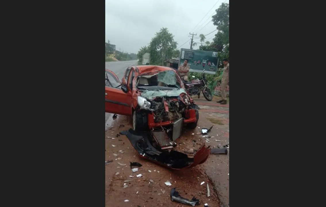  Sarpanch dies, 4 others critical in road mishap while returning from Puri Swargadwar