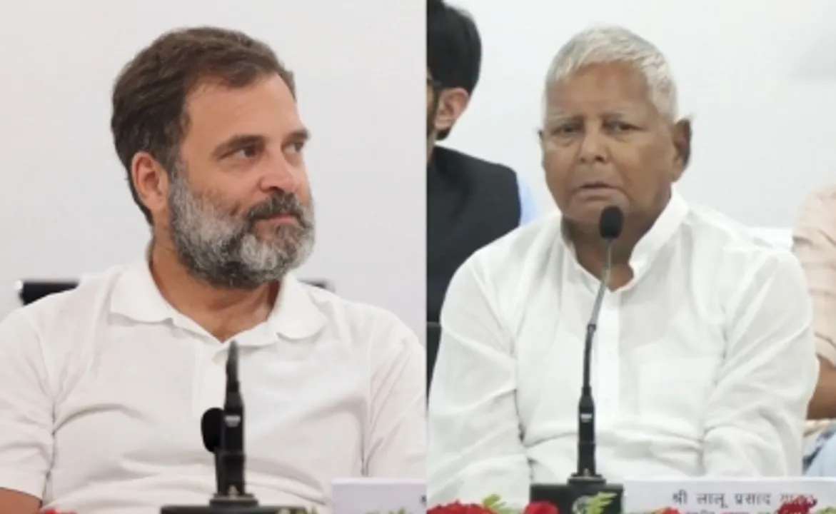  'Deri nahi hua hai': Lalu quips Rahul did not heed his advice to get married