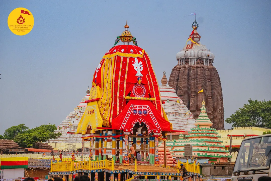  Devotion grips Puri as Ratha Jatra of Lord Jagannath, His siblings begins