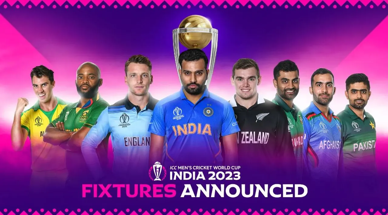  Cricket World Cup 2023 fixtures announced; India vs Pakistan match on October 15