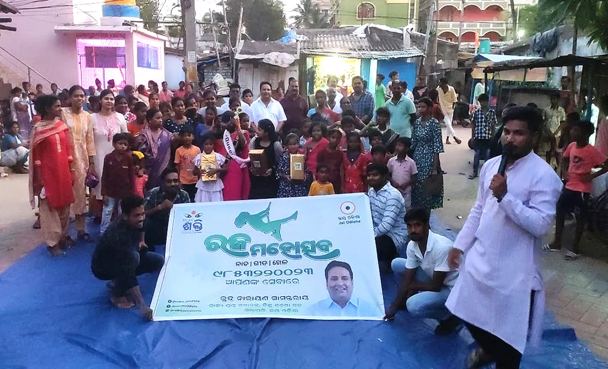  ‘Jai Odisha’ celebrates Raja festival in unique way with slum children in State Capital
