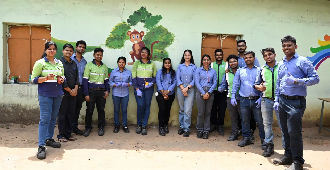 Vedanta Aluminium helps brighten Jharsuguda’s government schools through its Artshala initiative