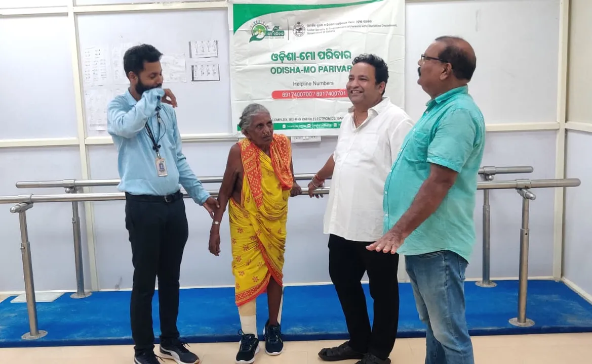  ‘Odisha-Mo Parivar’ gives a new lease of life to elderly woman in State Capital