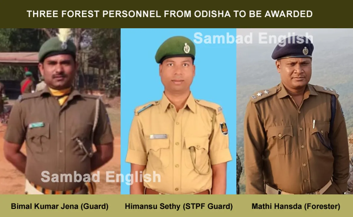  Odisha: MoEF&CC to award three forest personnel from Mayurbhanj’s Similipal