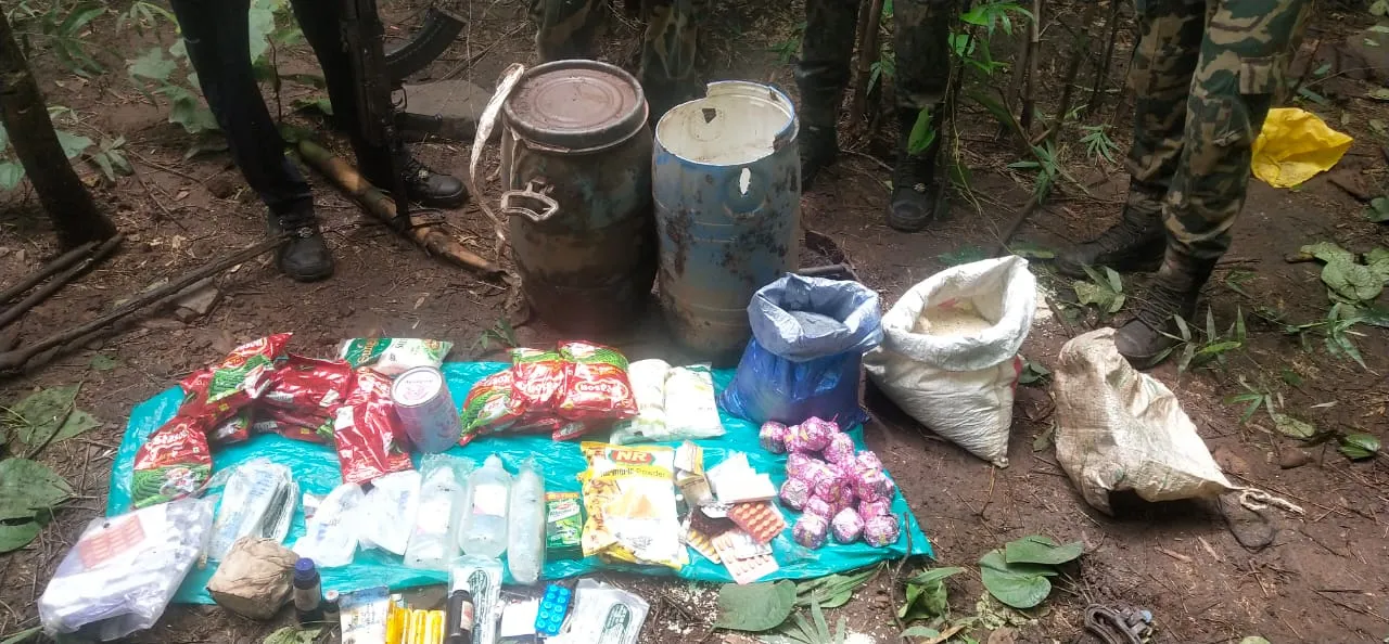  Maoist camp busted near Chhattisgarh border in Odisha's Nuapada