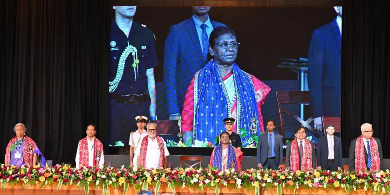  President Murmu addresses convocation of National Law University Odisha