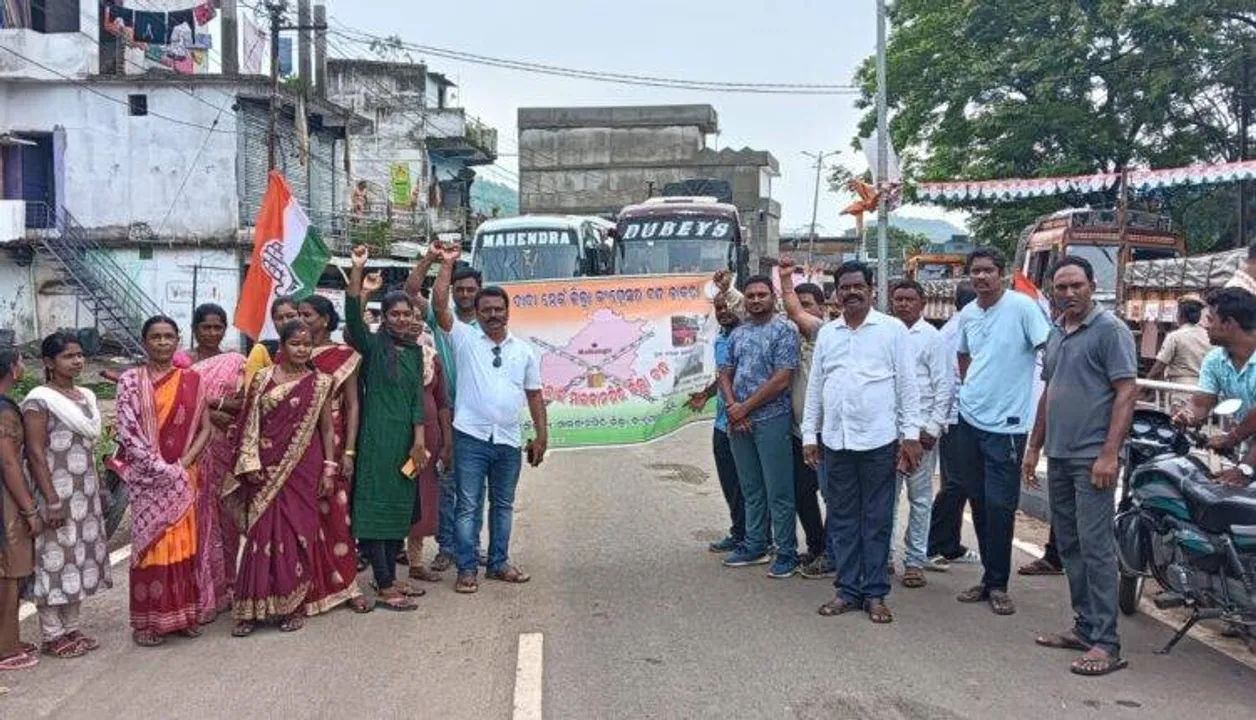  Congress observes 12-hour bandh in Odisha's Malkangiri