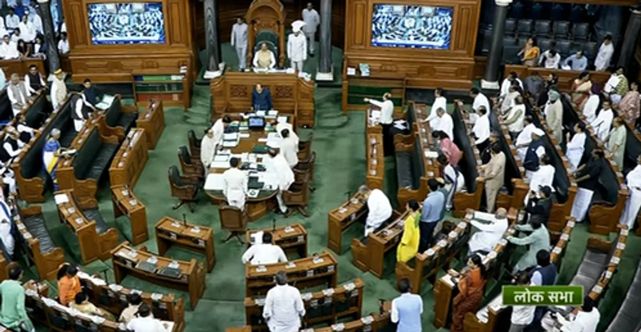  Lok Sabha passes Data Protection Bill, 2023; Oppn stages walkout