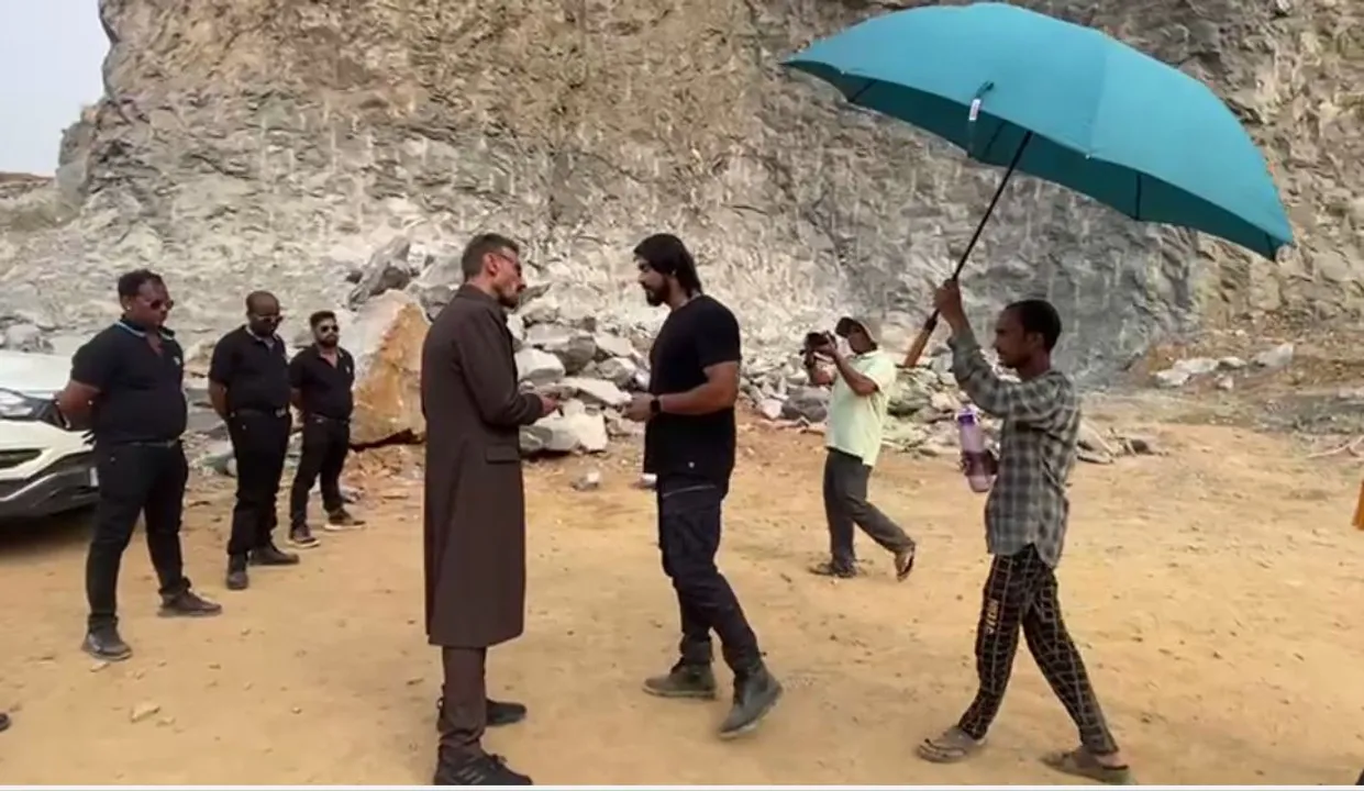  (Watch) Bollywood bad guy Rahul Dev shoots for Arindam starrer Odia movie Ram