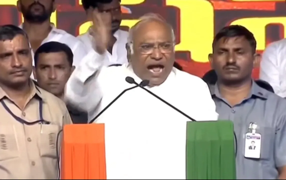  KCR skipped INDIA alliance meetings, joined hands with BJP: Kharge