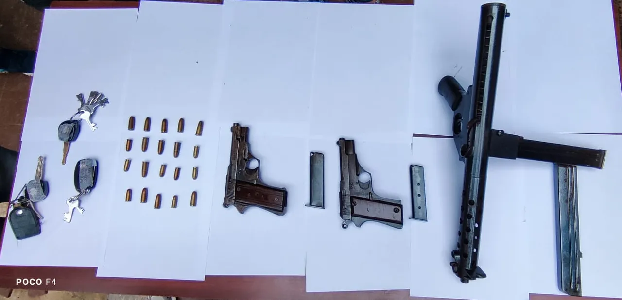  Odisha: 4 members of gang involved in illegal quarrying nabbed; automatic carbine, 2 pistols seized