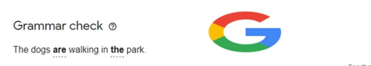  Google Search gets grammar check feature