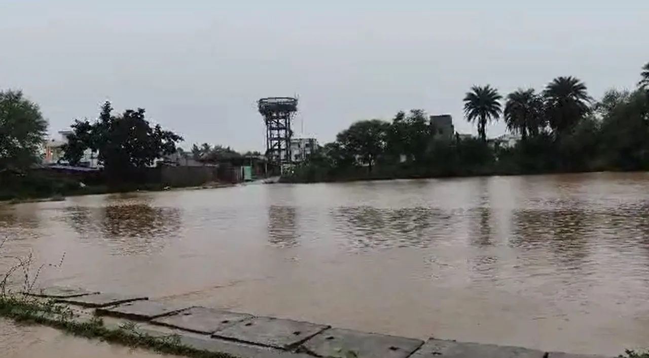  Flood-like situation arises in several parts of Odisha due to heavy rainfall