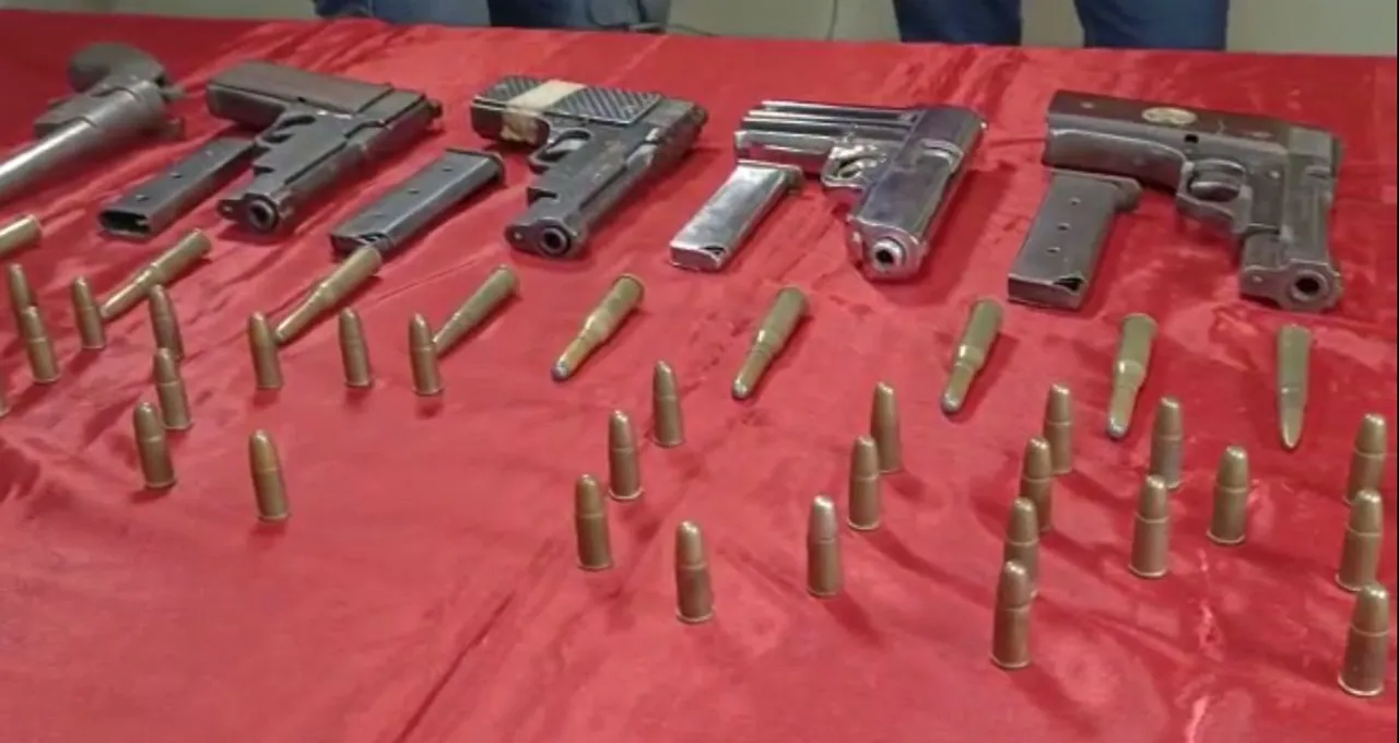  5 held over illegal arms trade in Odisha’s Cuttack; 5 guns & 50 ammunition seized