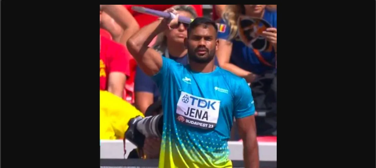  World Athletics Championships: Odisha's Kishore Jena finishes fifth with personal best in javelin throw
