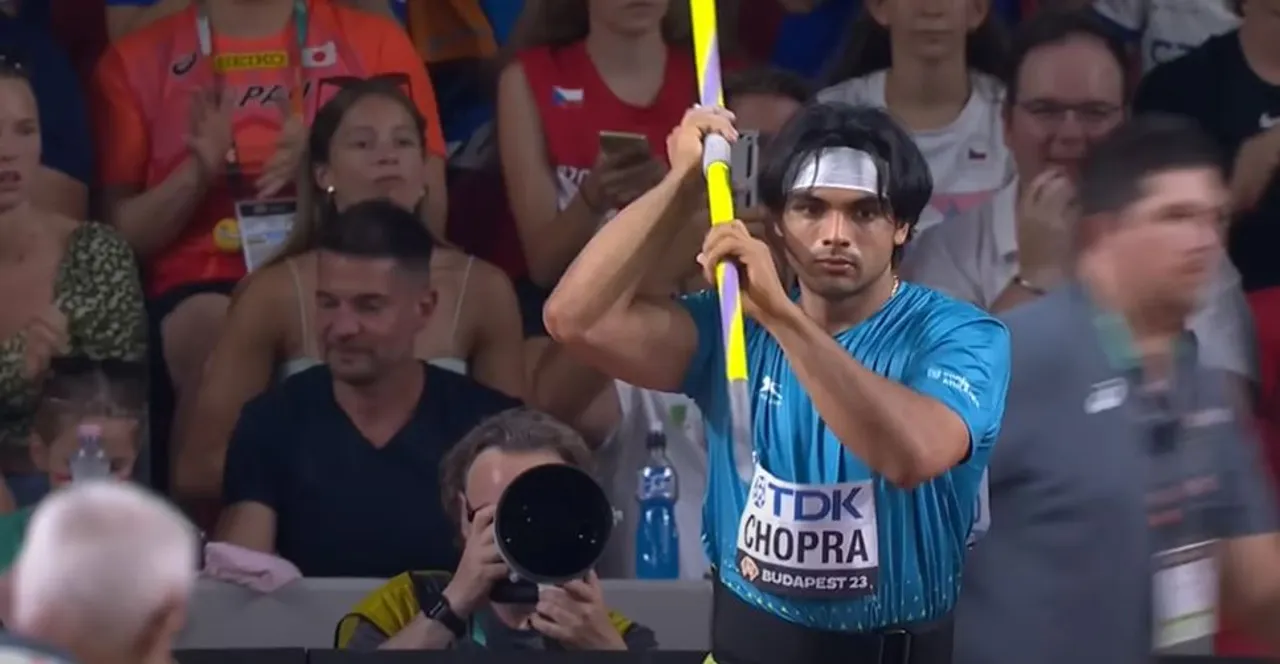 Neeraj Chopra makes history with first gold for India in World Championship