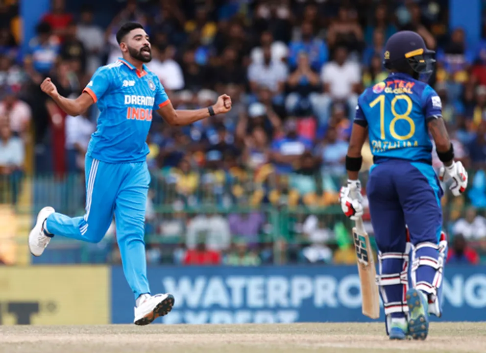  Asia Cup: Mohammed Siraj becomes first Indian bowler to bag four wickets in one over of men’s ODIs
