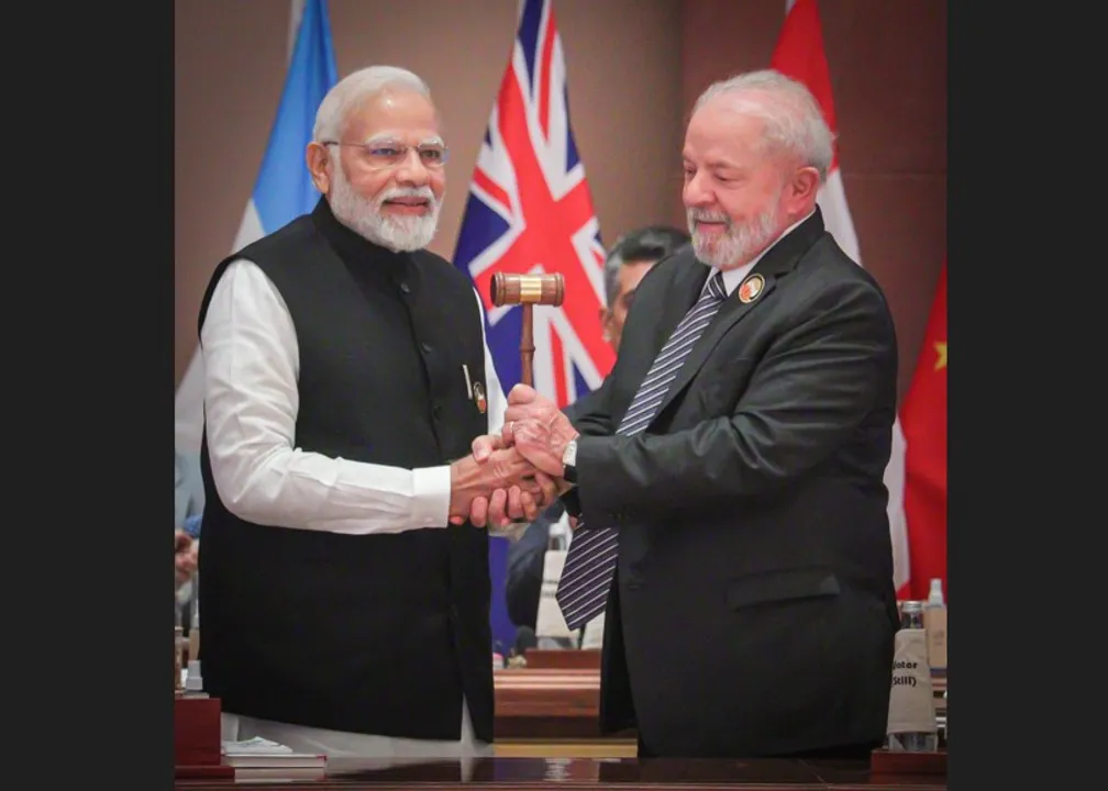  PM Modi announces closure of Delhi G20 Summit, hands over ceremonial gavel to Brazil Prez