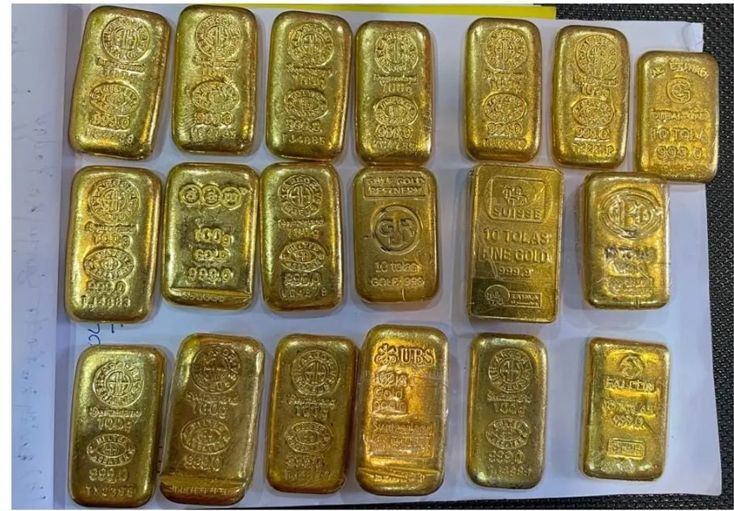  DRI seizes nearly 2.5 kg gold in Bhubaneswar; one held