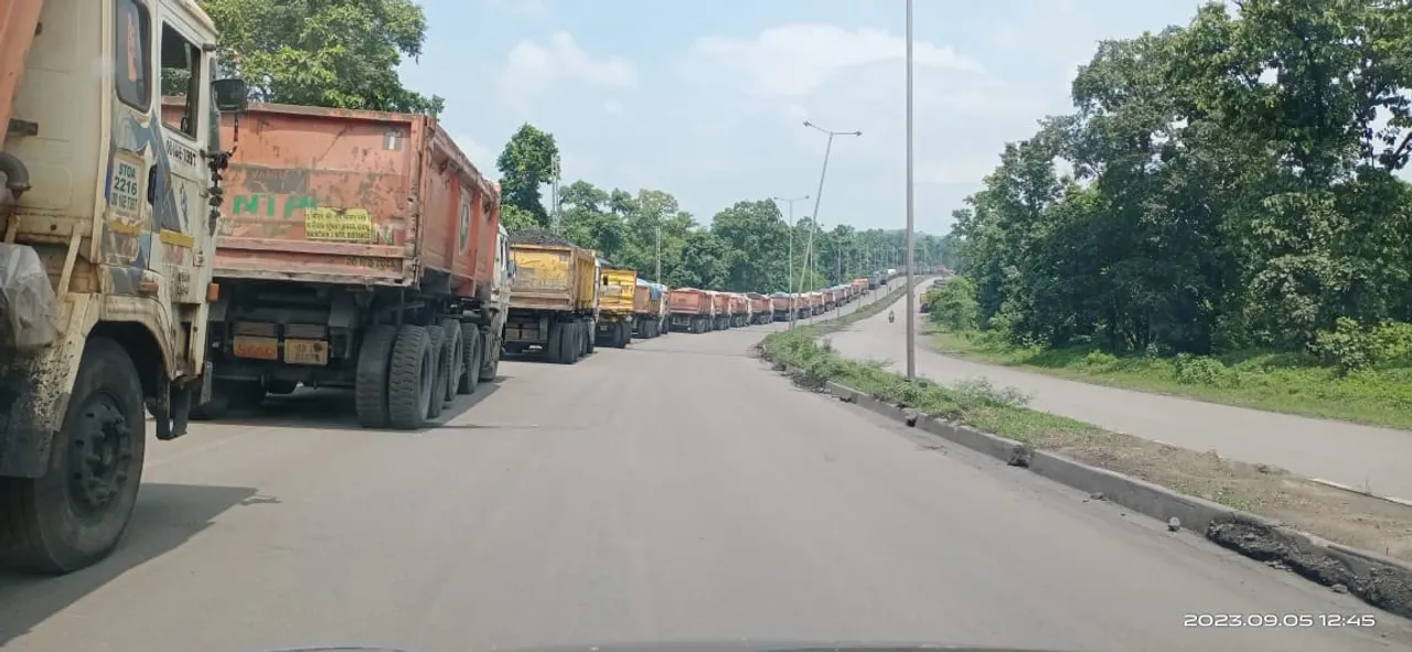  MCL's coal transportation hit as locals block road in Odisha's Sundargarh