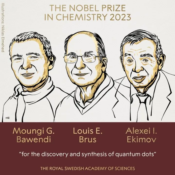  2023 Nobel for Chemistry goes for discovery of quantum dots