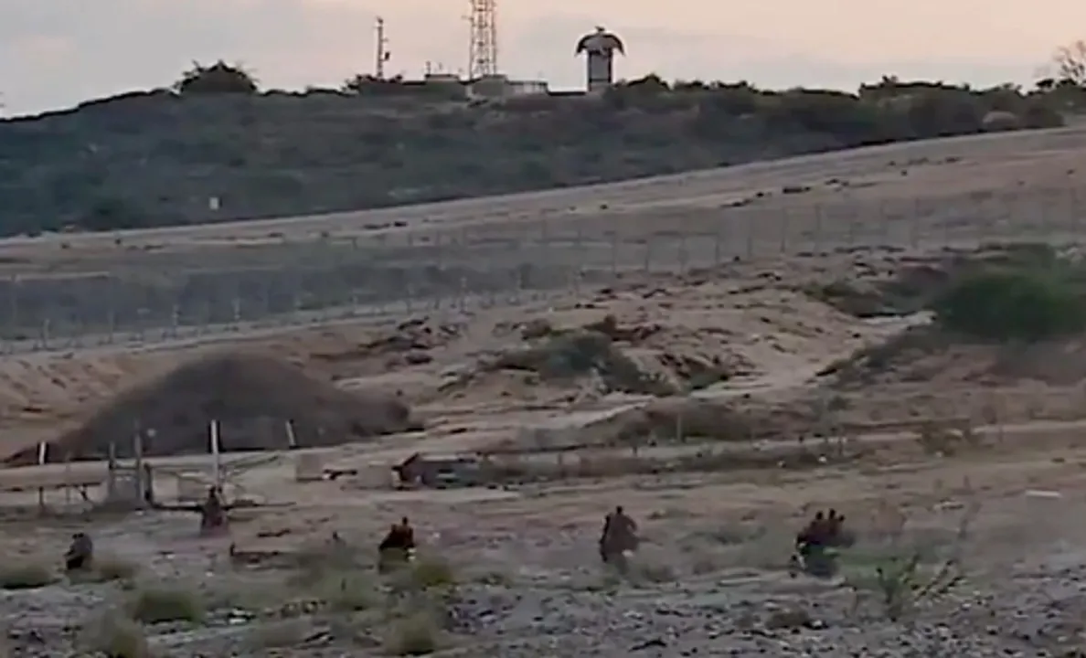  Hamas videos show how hundreds of gunmen infiltrated into Israel