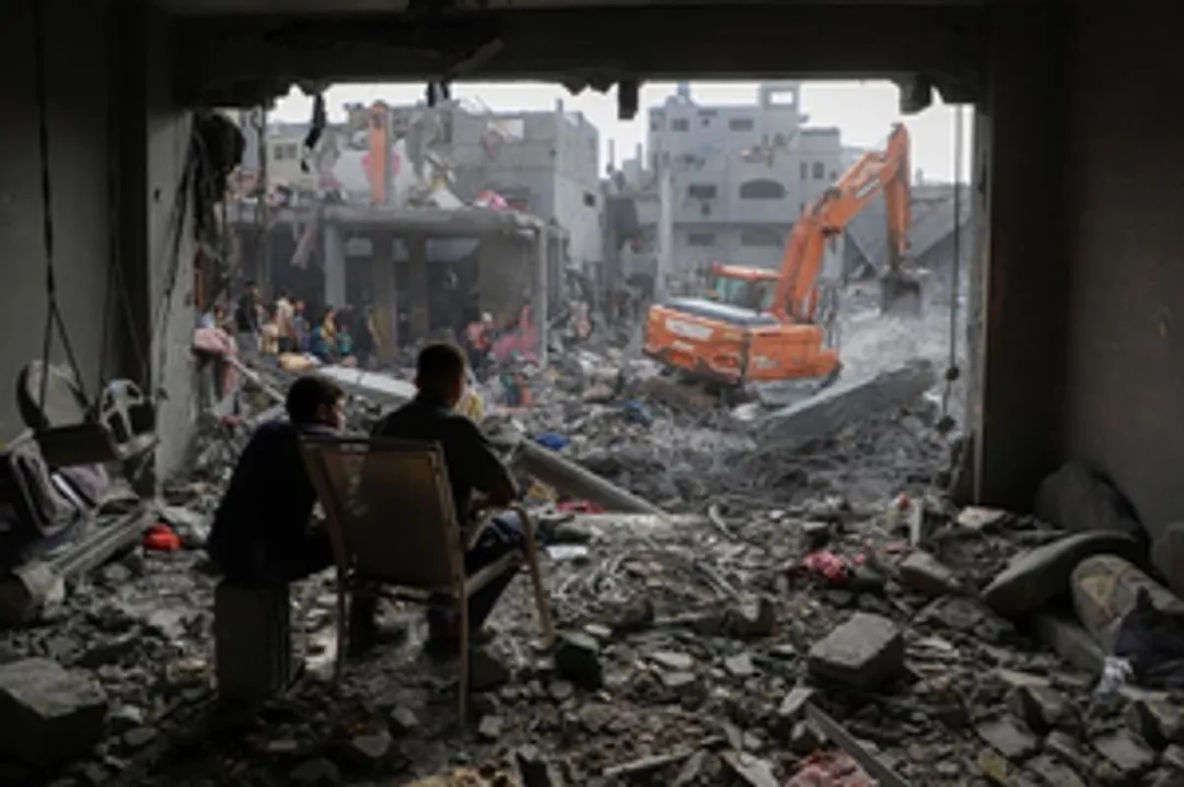  Palestinian death toll from Israeli strikes on Gaza rises to 7,326: Ministry