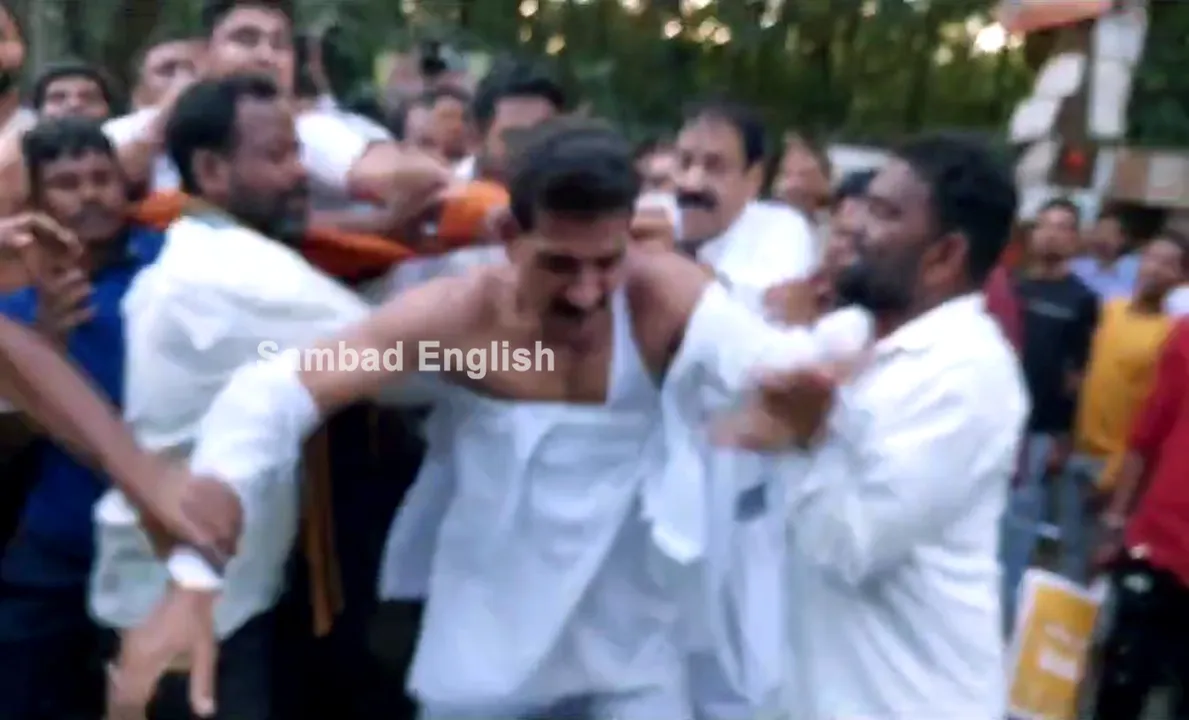  Local BJP leaders scuffle during state unit president’s rally in Odisha’s Bolangir!