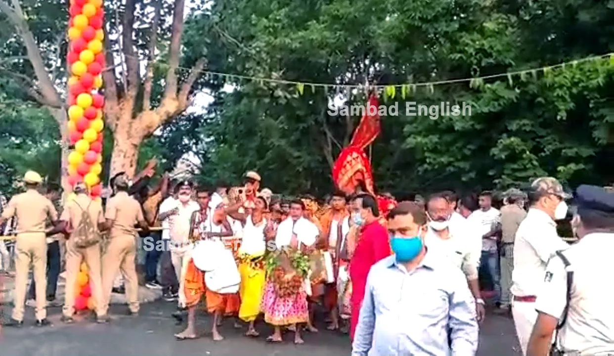  Chhatar Jatra of goddess Manikeswari held in Odisha’s Kalahandi