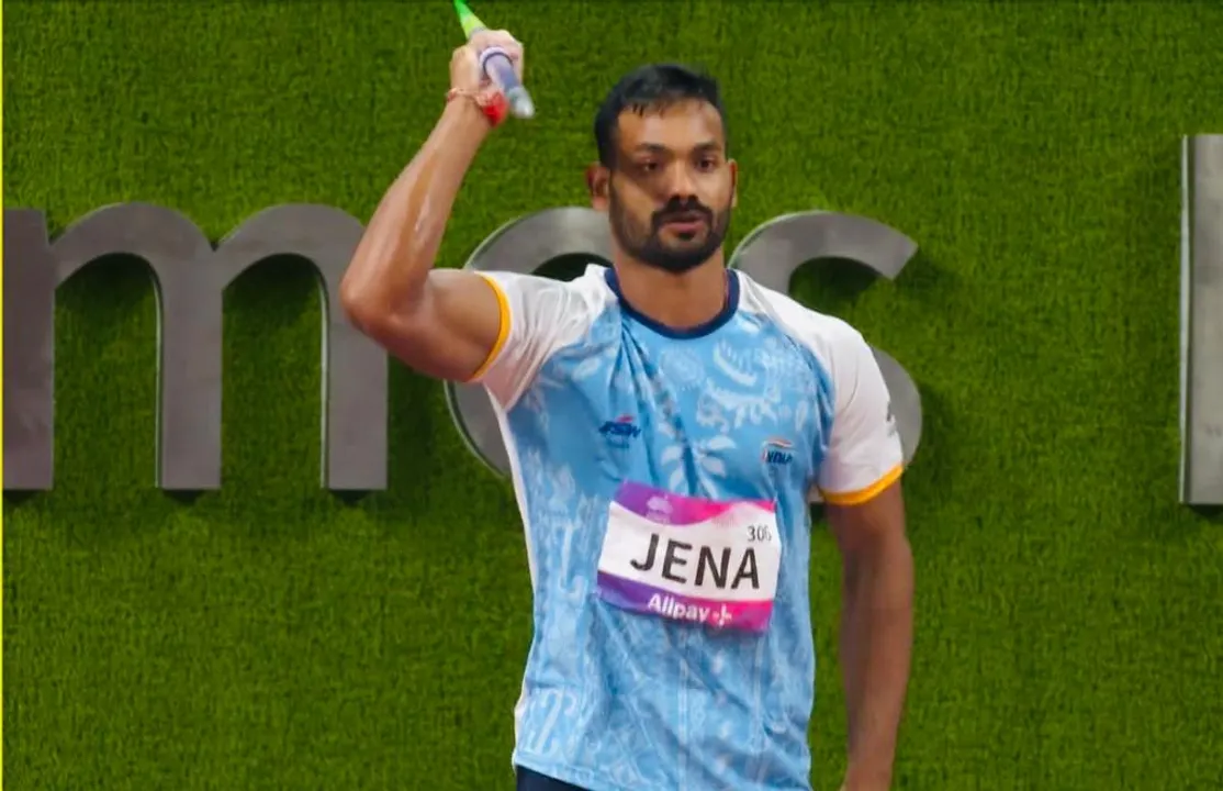 Odisha’s Kishore Jena bags Silver at Asian Games